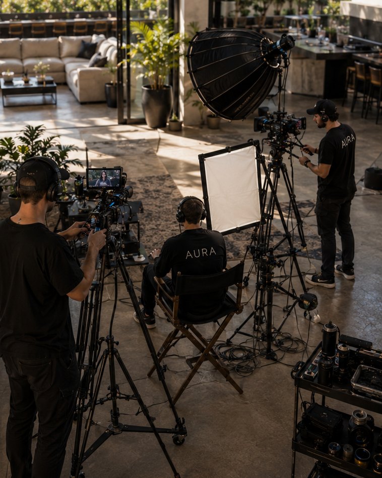 Aura House &mdash; cameras and production, always ready