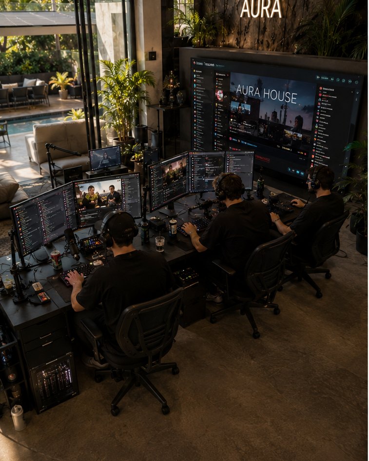 Aura House &mdash; streaming stations, always on