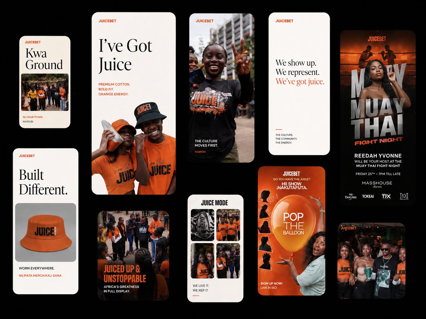 One idea, many lives &mdash; the Juicebet campaign across formats